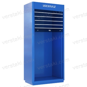 Инструментальный шкаф с прозрачной роллетой  KronVuz Box 1000R2