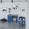 Комплект мебели Гефест-НМ-14 - Купить верстак слесарный с тележкой