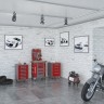 Комплект мебели Гефест-НМ-15 - Фото комплекта для гаража